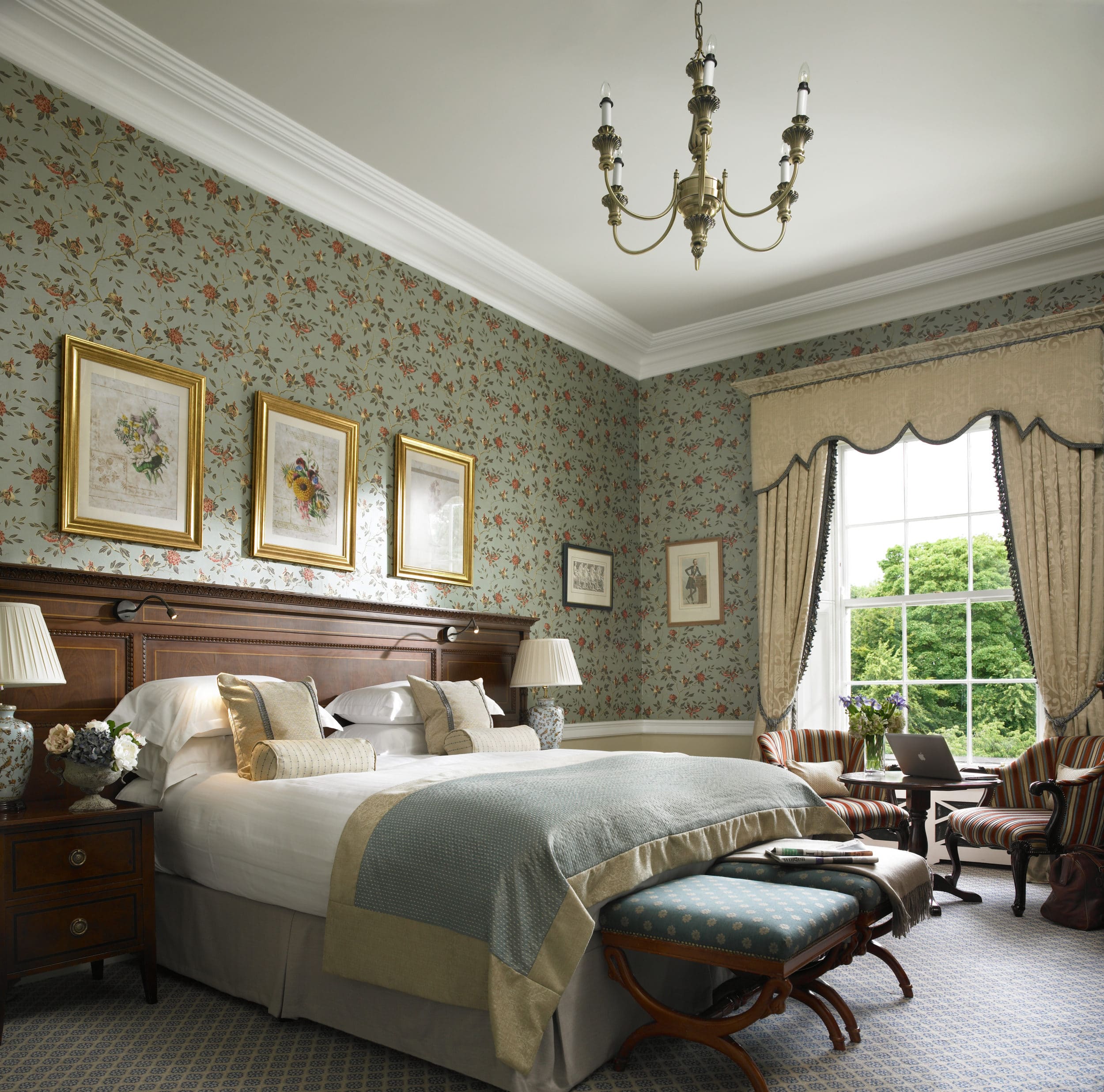 Bedroom Suite at the Kildare Hotel Spa & Golf Club near Straffan in County Kildare.